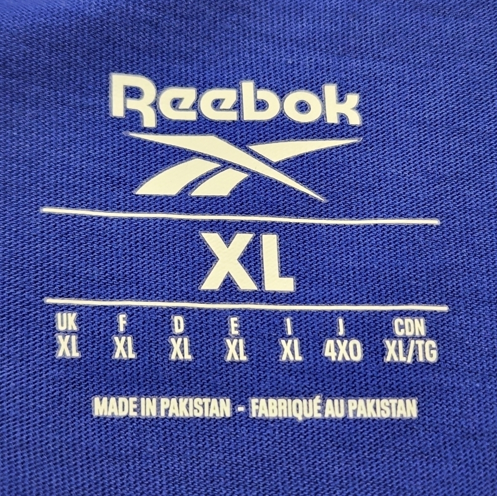 Reebok Men's Blue Graphic Loungewear Classic T-Shirt, sz XL - Picture 3 of 9